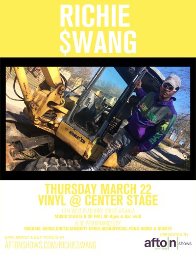 RichieSwang's tweet photo. PLEASE PLEASE PLEASE COME OUT AND SUPPORT #ATLANTASOWN #RichieSwang #March22 All Are Welcomed . There Will be A Bar Just Show I/D. Come Get Fucked Up And Enjoy The Night With Us. #SwangWithMe #SwangSociety #SwangHighly #Trending #UpandComingArtist #MAR22 https://t.co/6ZApBtrTek https://t.co/xGTQOn8RJD
