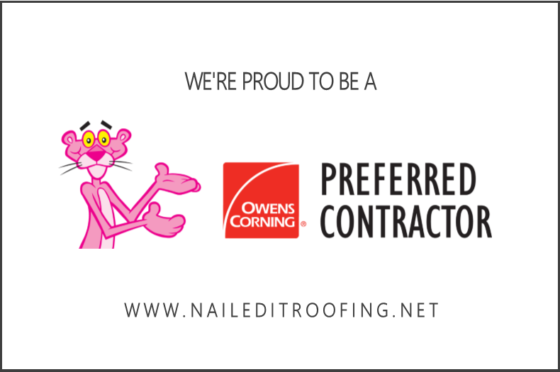 RoofingIt's tweet photo. As a Preferred Contractor with @OCRoofingLLC, we are a part of an exclusive network of roofing professionals who meet their high standards and strict requirements for professionalism and reliability.  We consider it an honor, thank you Owens Corning for your seal of approval. https://t.co/ZBorthyb7t