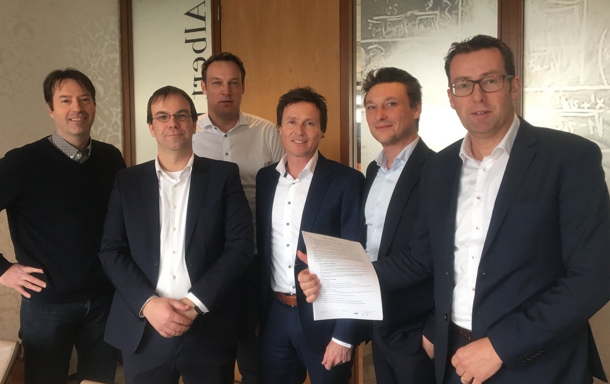 intellifacture's tweet photo. Proud to have signed the agreement between @Ericsson @vodafone and @Sitech @intellifacture to speed up #Industry40 #SmartIndustry. Device  &amp; data security, connectivity, and deployment are key! More to come! https://t.co/8bTjFTnVrf