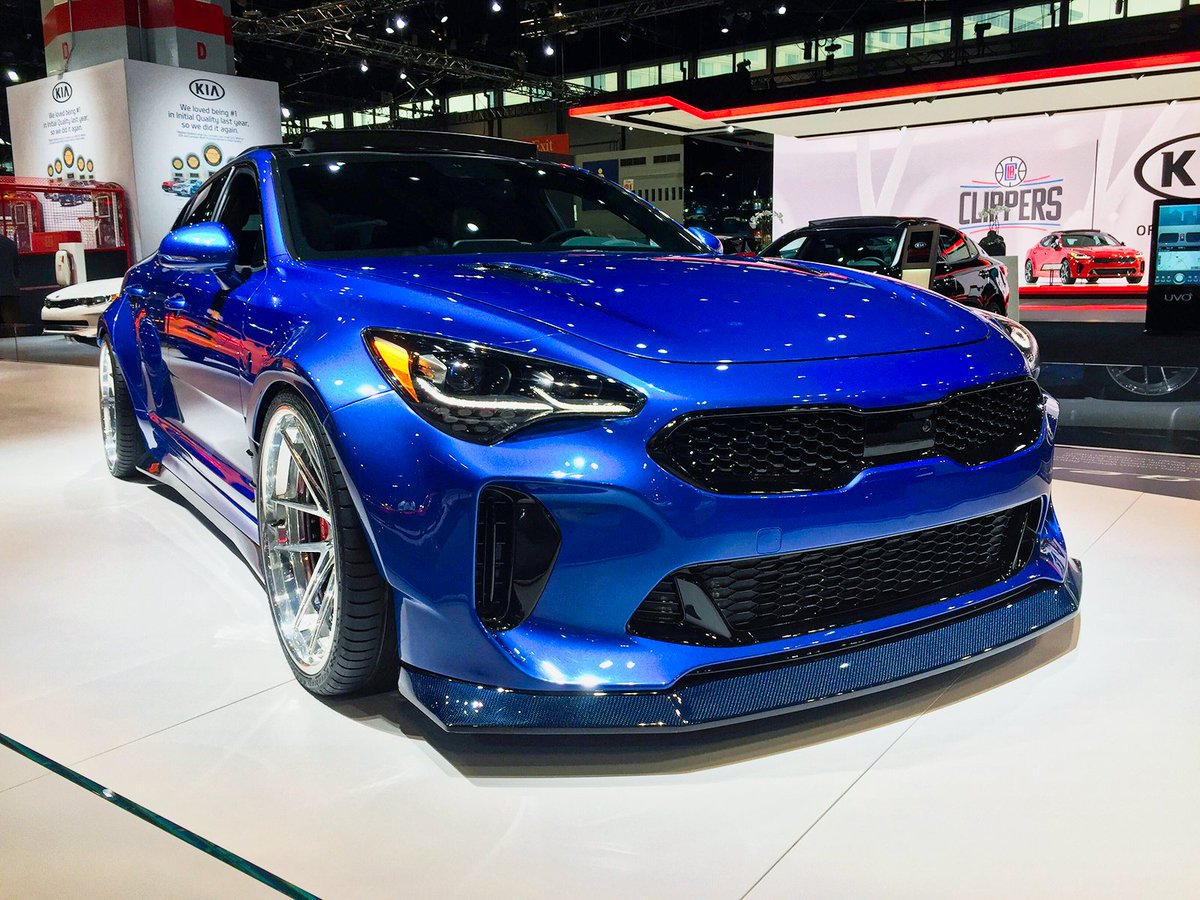 West Coast Customs KIA Stinger GT Makes Stunning Appearance At Chicago Auto...