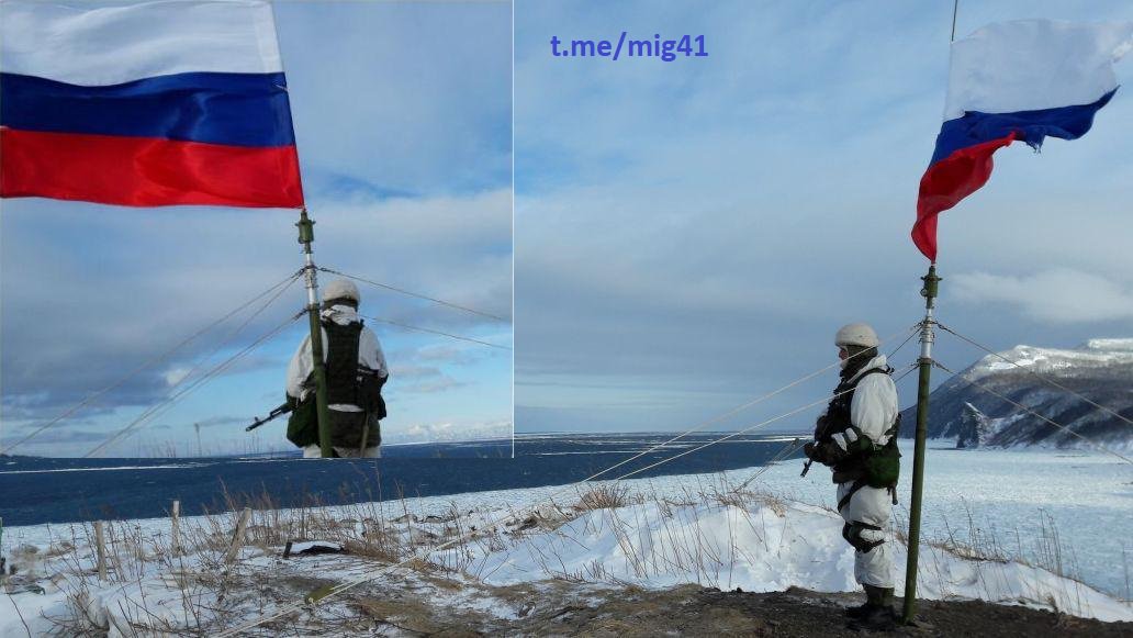 Ruswariors's tweet photo. Russian special forces responded to the Japanese saying that the southern #Kuril Islands belong to #Japan. #Russia #SOF 
Northern Territories Day
北方領土の日
南クリル諸島 https://t.co/ofcQw8Ykwe
