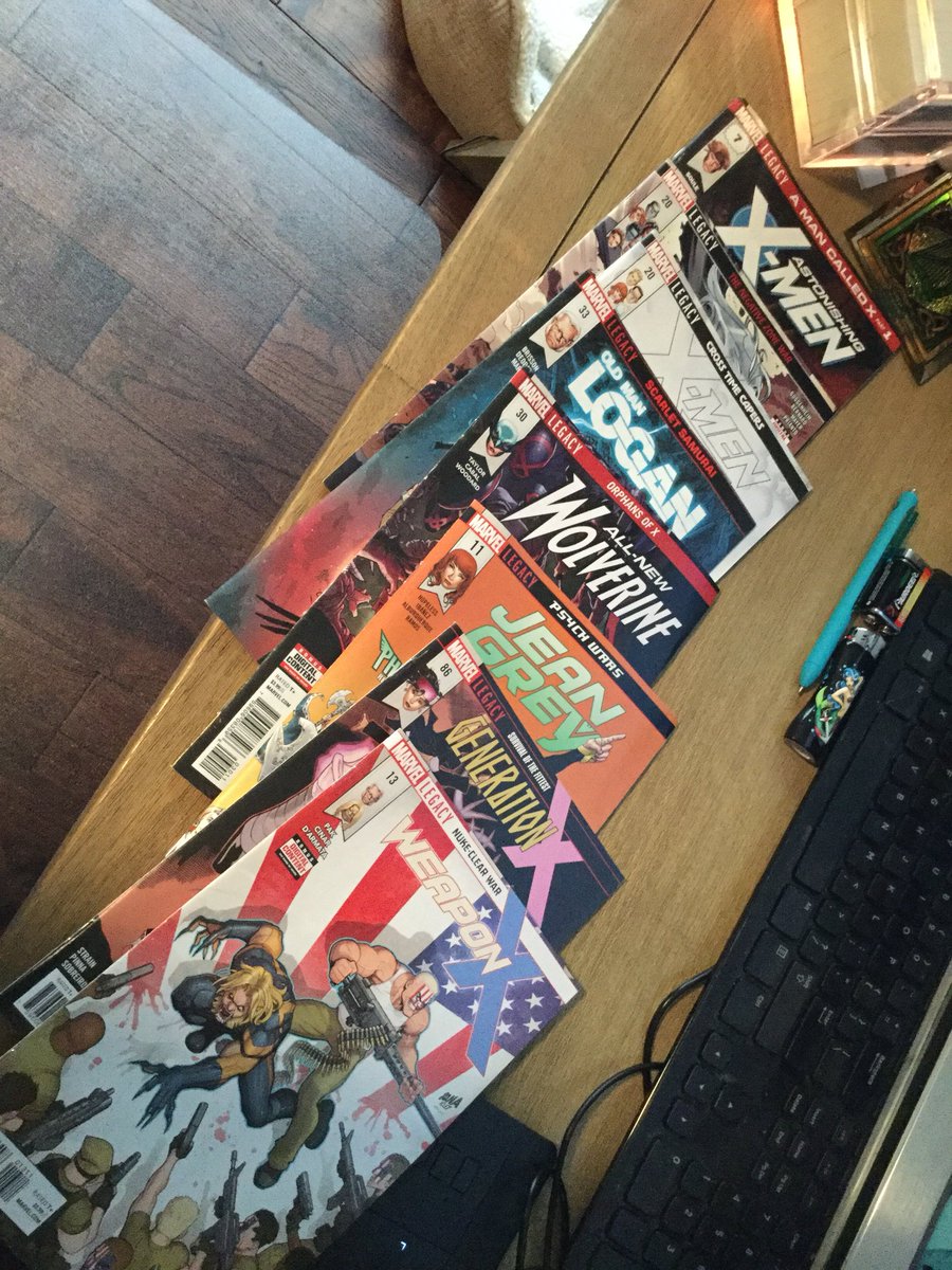 Thank you <a href="/DiversityAndCmx/">DiversityAndCmx</a> for getting me back into mainstream comics after a five year hiatus! I’ve been subscribed to almost every X-title for the past 3 months. You’re rekindling a lot of joy for a lot of people and stapling the wounds of a crippled industry. #movetheneedle ⛑
