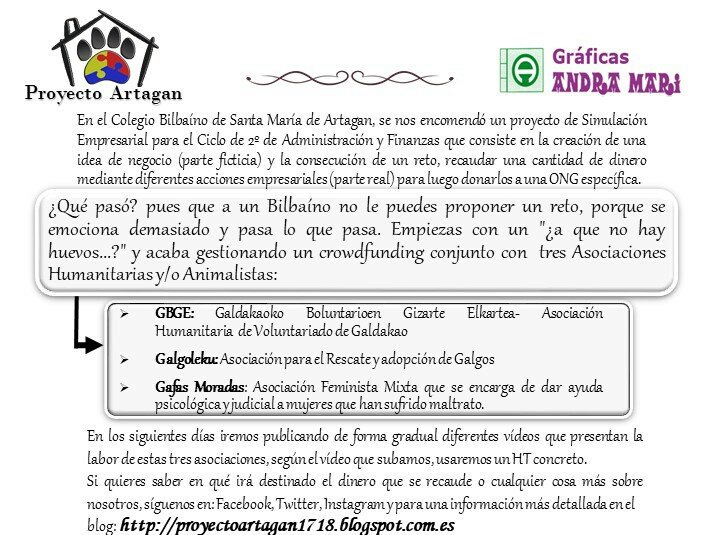 GBGEgaldakao's tweet photo. Vamos a hacer una bilbainada ¿nos ayudas?  #ProyectoArtagan https://t.co/XnbVhZ2S5Y
