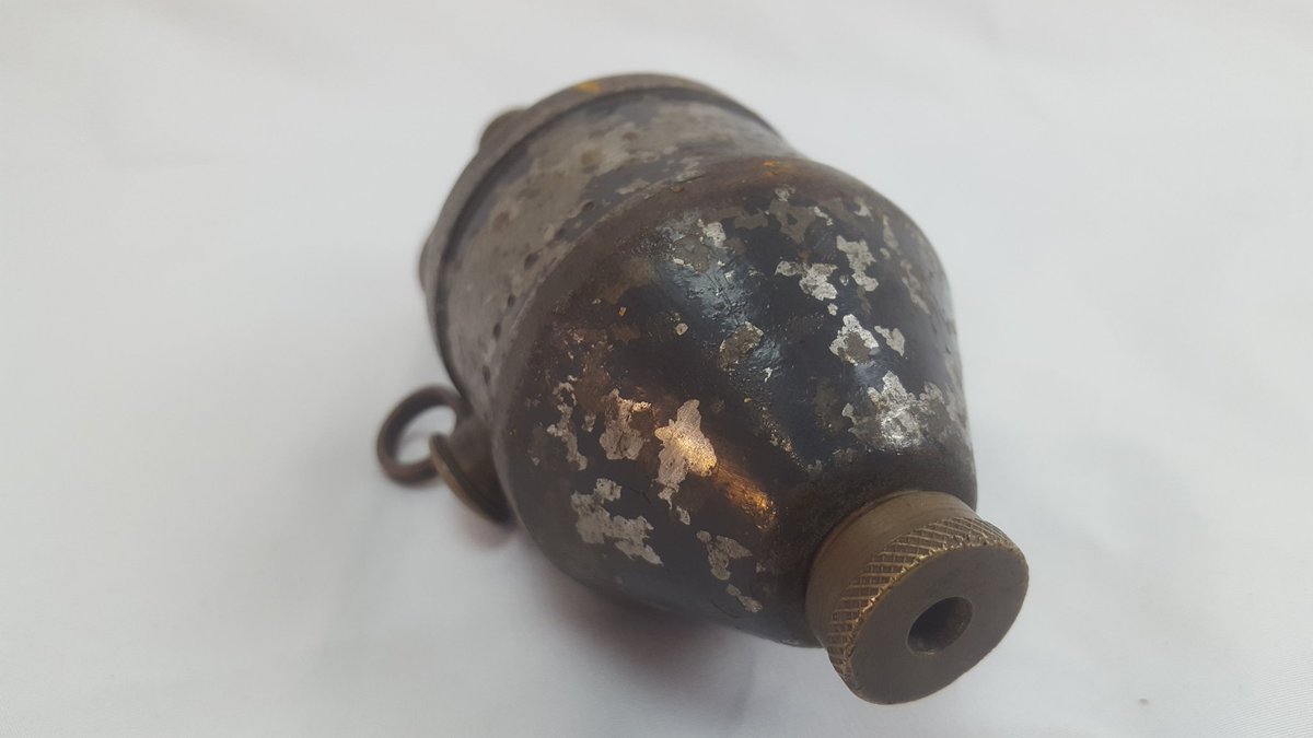 WW2_Collection_'s tweet image. WW2 German 343D Danish Inert Hand Grenade.