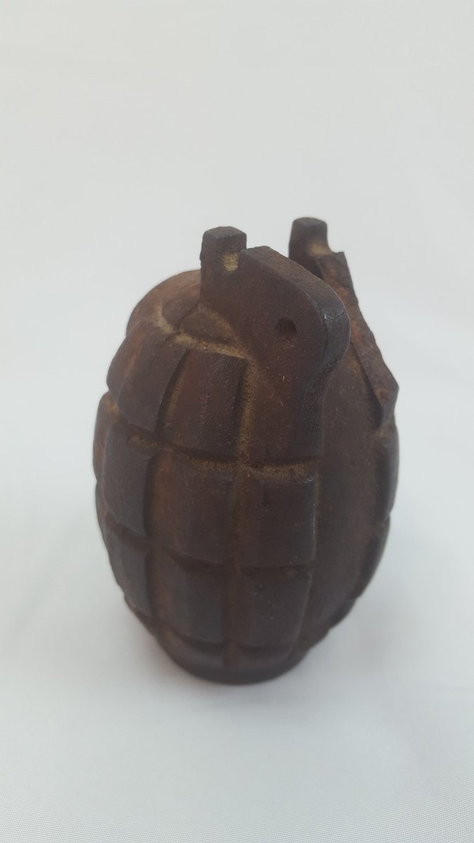 WW2_Collection_'s tweet image. 1943 British Mills Bomb Hand Grenade.