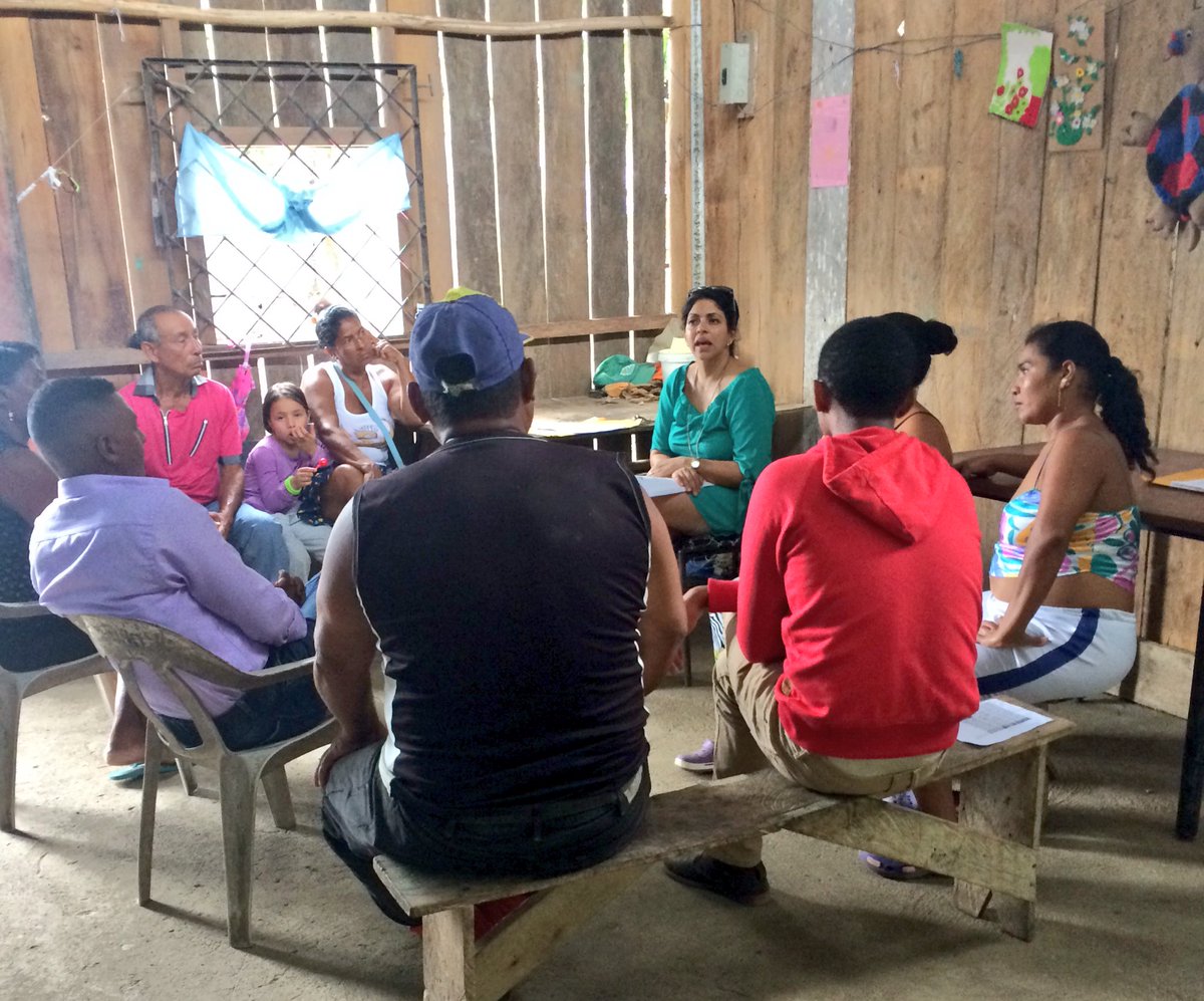 Se capacita a ciudadanos de la comunidad de Nuevo Tabete sobre los mecanismos de #ControlSocial para resolver la situación del albergue y cumplimiento de los ofrecimientos emitidos por la comunidad