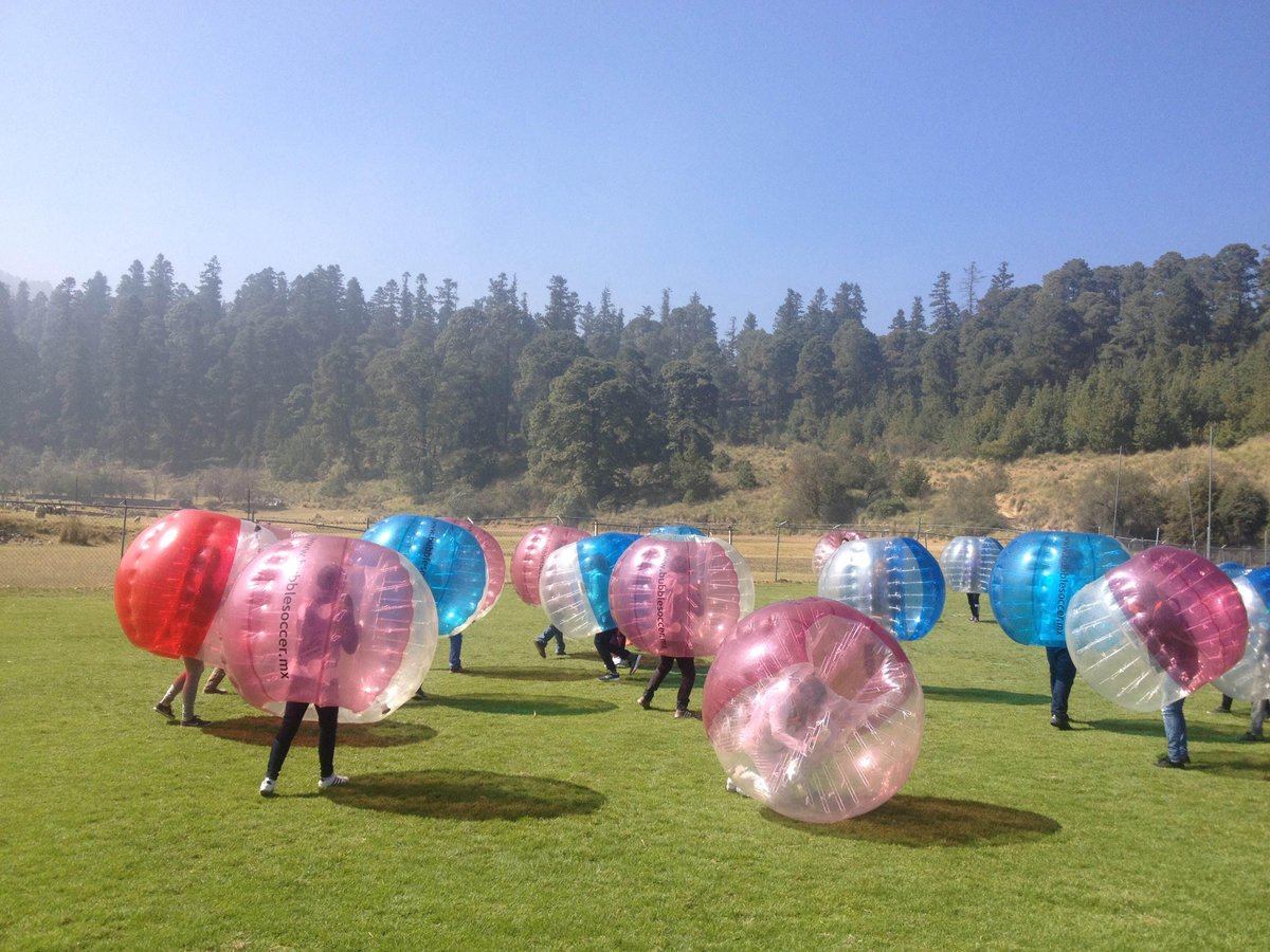 turismocdmx's tweet photo. Arma tu equipo y diviértete jugando fútbol con #BubbleSoccerMX en la #CDMX (Ajusco). https://t.co/lJrVOlyZfL