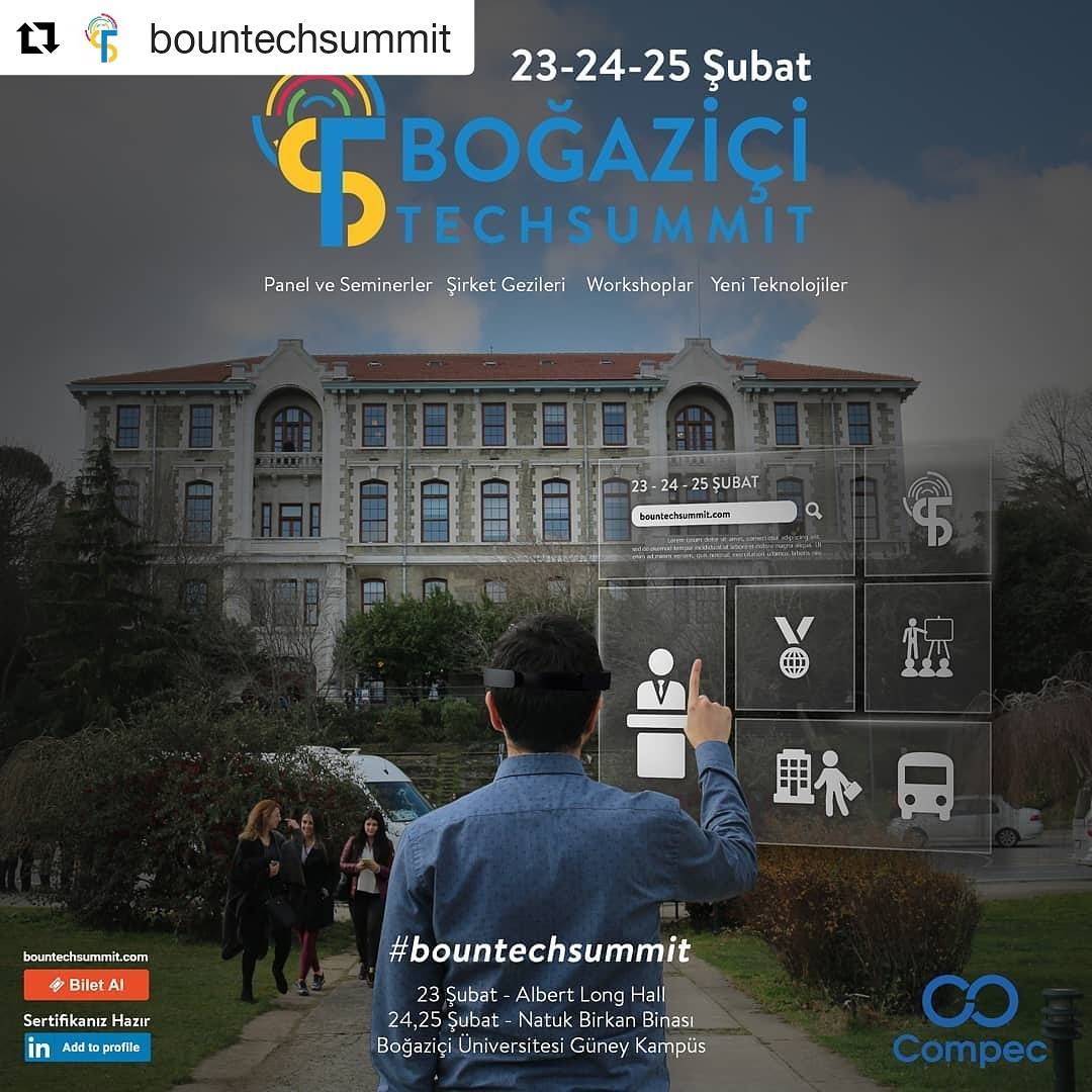 bouncompec's tweet image. Biletlerimiz hızla tükeniyor, yerini almadıysan acele et! Biletini çoktan aldıysan &quot;gidiyorum&quot; işaretlemeyi unutma: bit.ly/bogazicitechsu…. #bountechsummit #compec #teknolojizirvesi #techsummit18