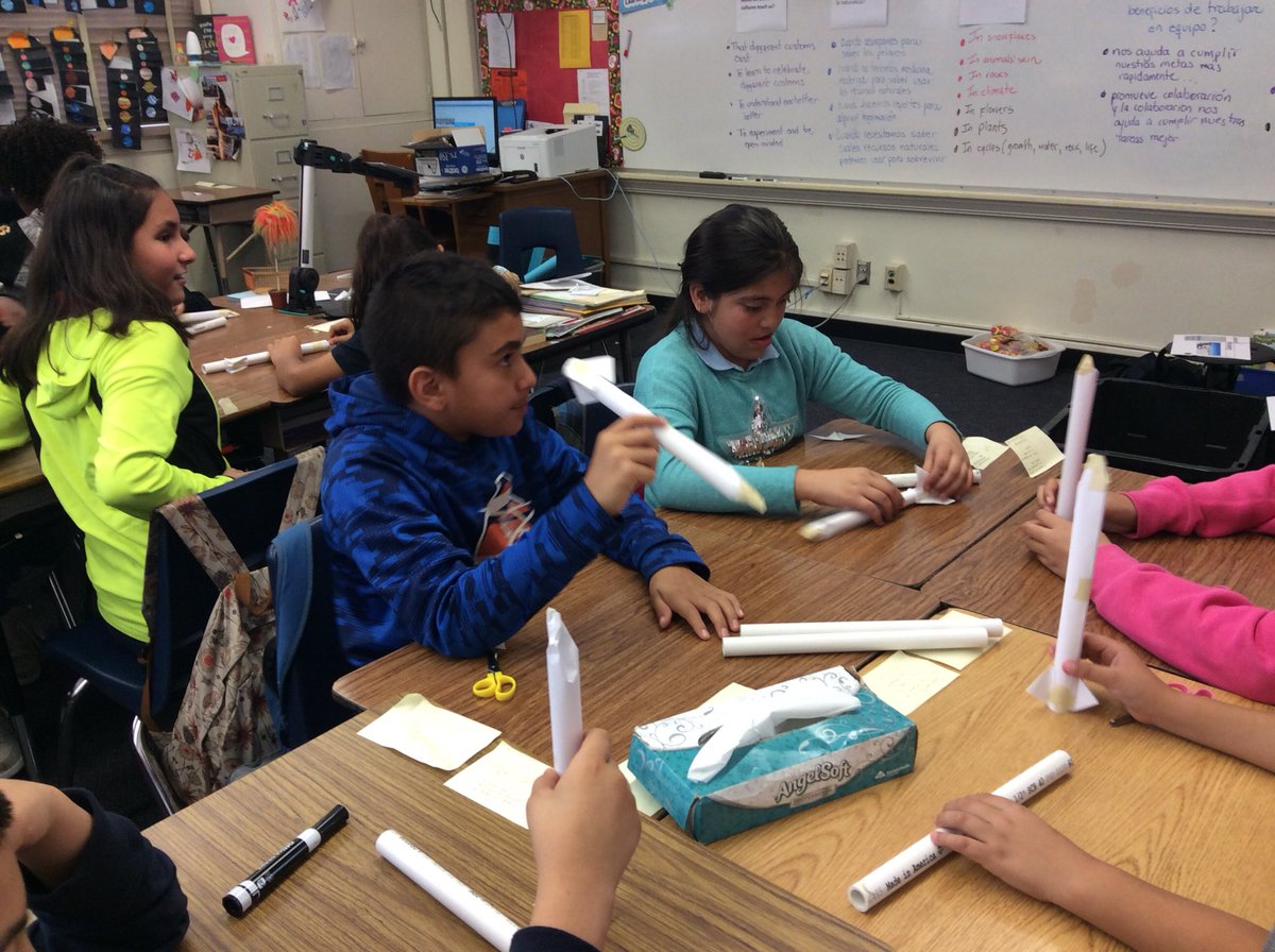 MrsJenShort's tweet photo. Thank you @SatoAcademy for coming to Lafayette and providing our 5th graders with some awesome engineering activities! #ProudtobeLBUSD https://t.co/JJoqOuGA2n