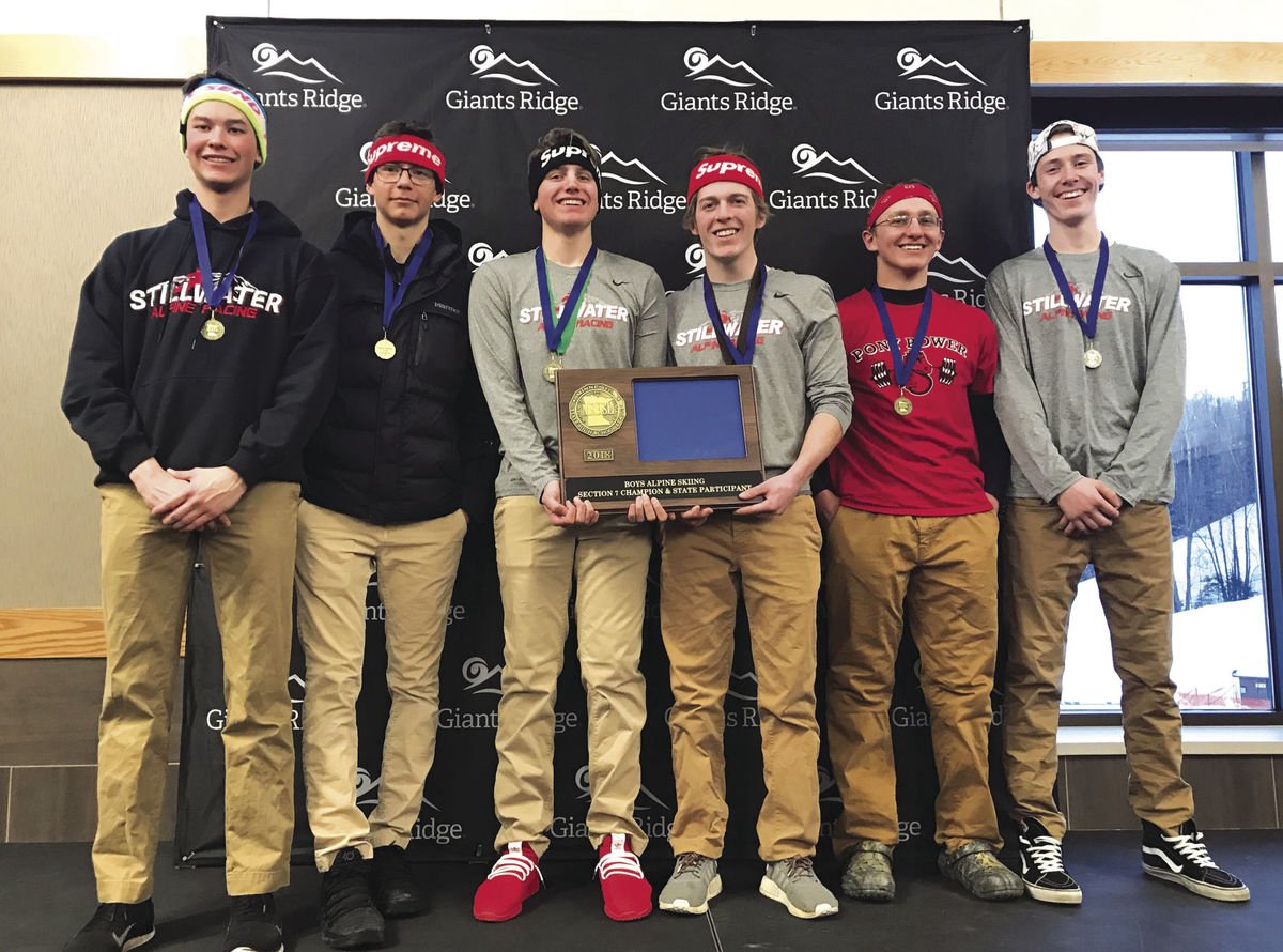 SAHS834's tweet photo. Congrats to the @SAHS834 boys and girls alpine ski teams! They are both heading to state after winning the 4AA section championships! #PonyPride https://t.co/f2DnjDNYz4