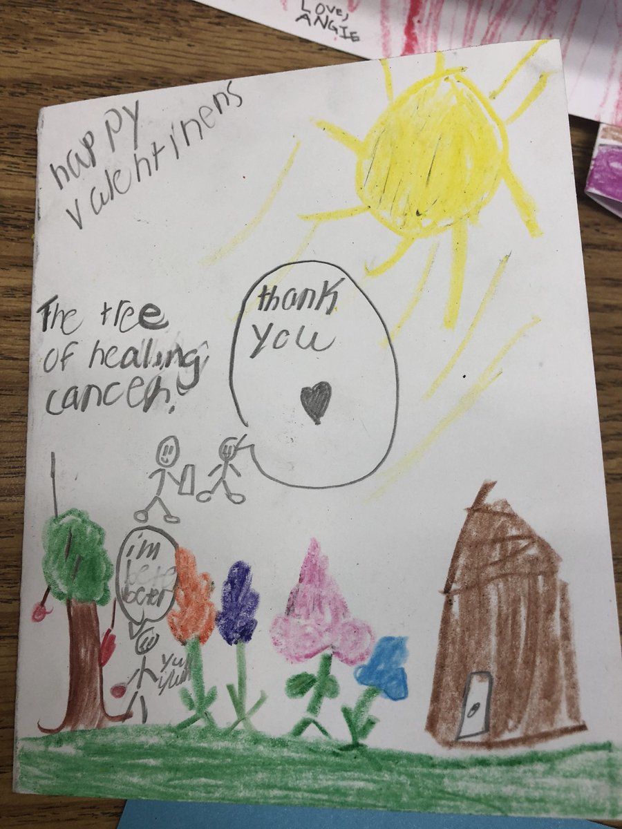 NancyKramer20's tweet photo. We show kindness and caring by making Valentine cards for the children at Texas Children’s Hospital. #periwinklefoundation ♥️❤️@NPERockets https://t.co/BlvcAwGCxI