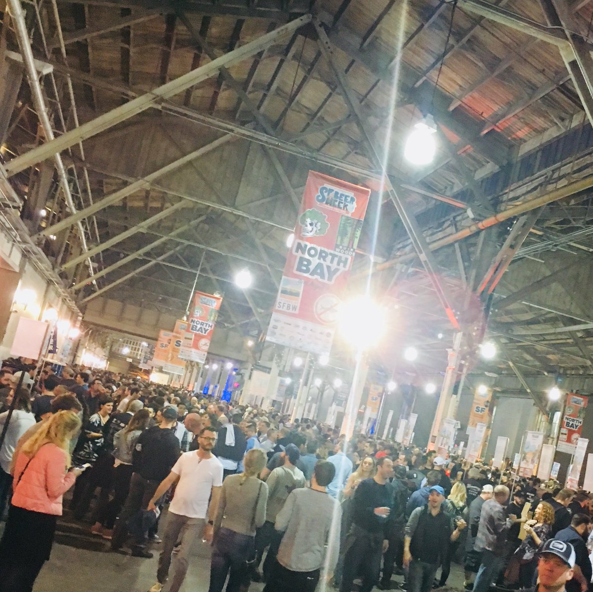 TaplistIO's tweet photo. Here at the always-tasty @sfbeerweek opening gala! Answering the question, “How much great California beer is too much?” https://t.co/CE4LxKhCo1