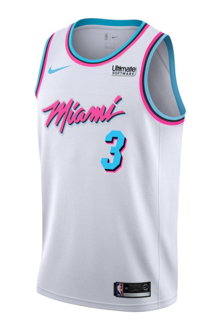 Darren Rovell on X: FIRST LOOK: @MiamiHEAT follow up last year's “Vice”  jersey success with a black version for its City Edition Jerseys. Team will  play in this 🔥for 14 games. First