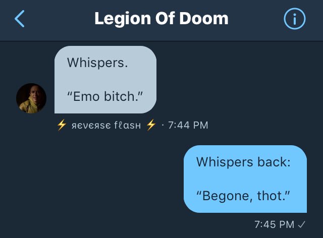 That escalated quickly.