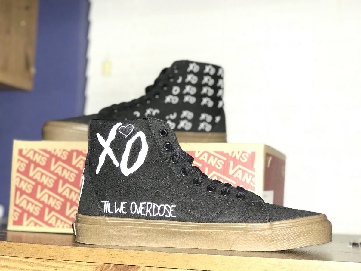 the weeknd vans