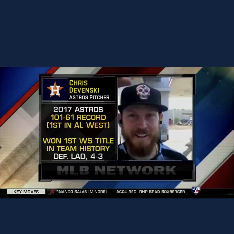 Thank you @MLBNetwork for going live with me today. #neversettle #embracethechallenge