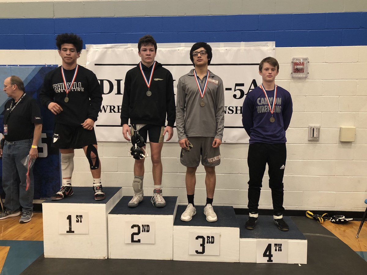 WrestlingCanyon's tweet image. Ben Gilbreath takes 4th in District and advances to Regionals next weekend.