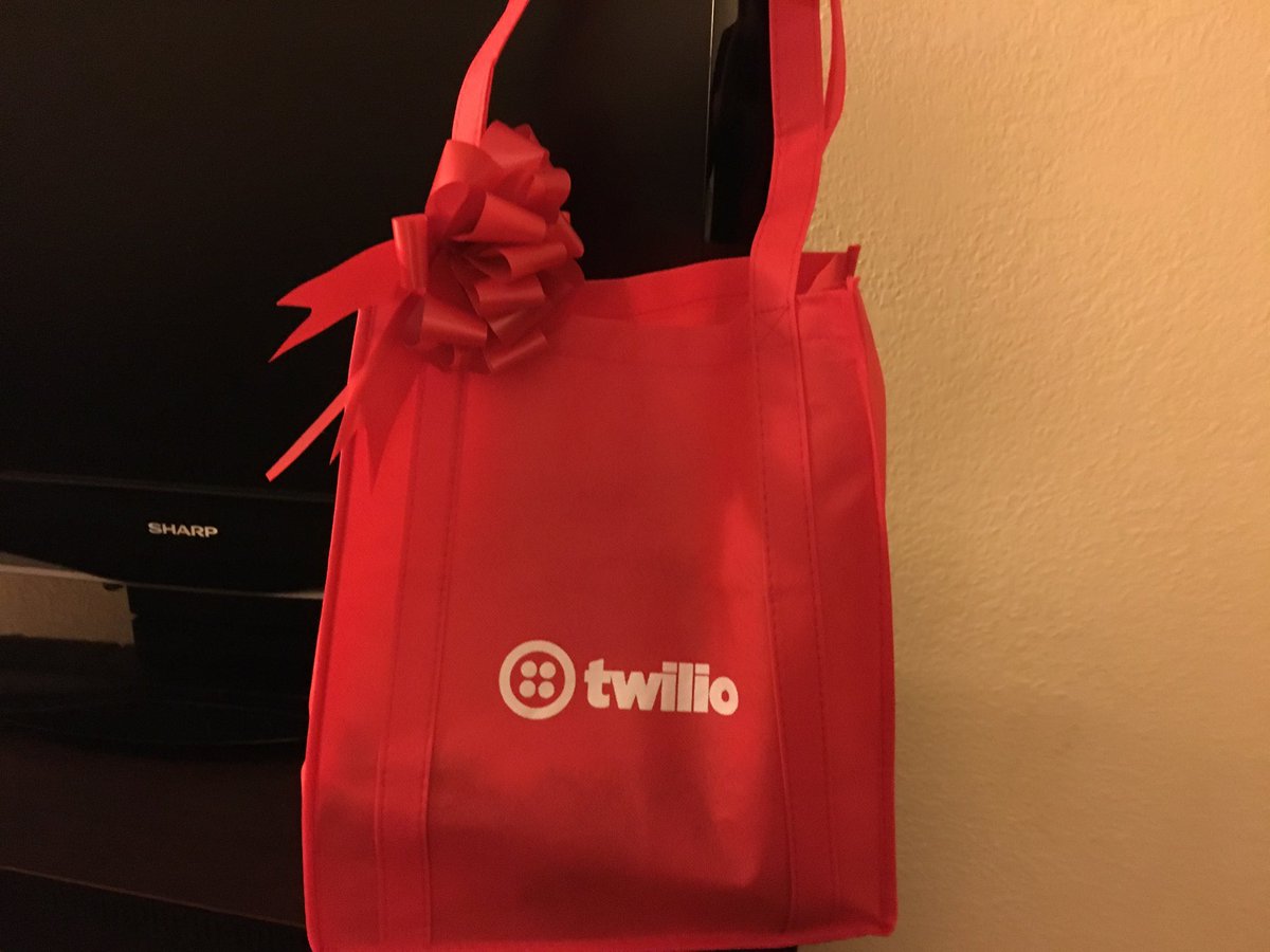 NancyLGaines's tweet image. Thanks to @twilio for sponsoring @SunShinePHP and this amazing goodie bag of treats! You rock! #SunPHP18