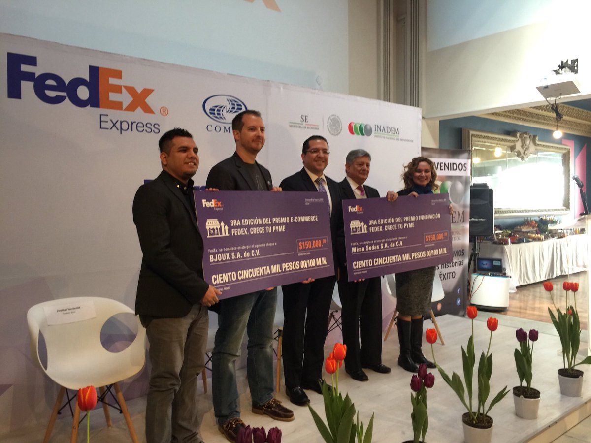h1_copilot's tweet photo. ¡Muchas felicidades a los ganadores del Premio Nacional @FedEx Crece tu PyME! 🏆🎉 Quienes, en conjunto con el @INADEM_SE, estuvieron hoy en NUMA para recibir sus premios. 
¡Enhorabuena! 👏🏻👏🏻 https://t.co/jXfYQbwGgt