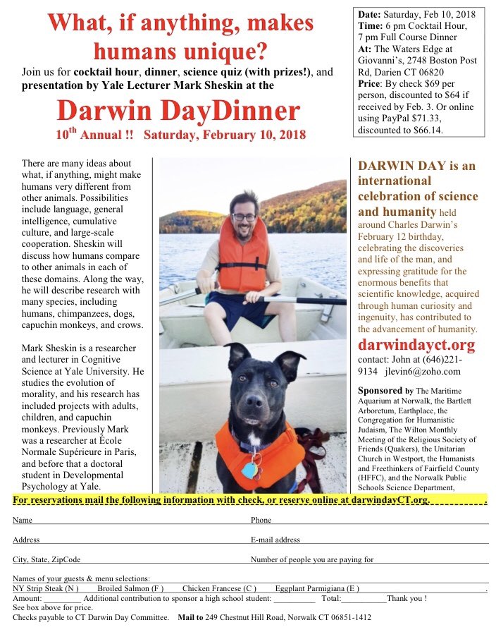 The Trump administration is going out of its way to deny, discredit, &amp; undermine the science &amp; education that actually makes America great.  Show your public support for science by attending CT’s #DarwinDay events!

<a href="/ScienceMarchCT/">ScienceMarchCT</a> <a href="/IndivisibleConn/">IndivisibleCT</a> <a href="/TildeCafe/">Tilde Cafe</a> <a href="/yale_eeb/">Yale EEB</a> <a href="/UConnMCB/">UConn MCB</a>