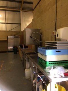 New kitchen and premises will be ready in 4 weeks