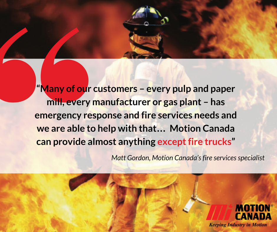 Motion_Canada's tweet photo. Motion Canada is expanding its #firstresponders' offering to existing industrial #customers. From head-to-toe personal #protectionequipment, to hand tools and self-contained breathing apparatuses, Motion Canada has you covered. https://t.co/RJ1BuztEgi