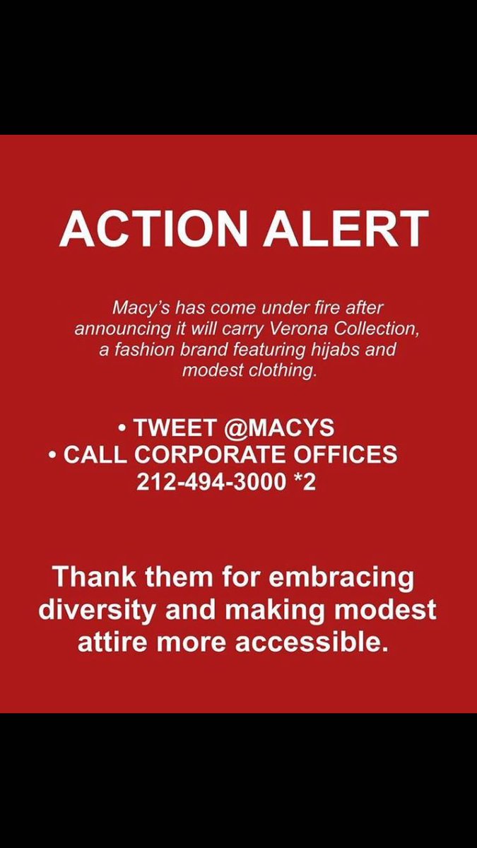 MaariaMozaffar's tweet photo. We as consumers have alot of power. We can use it to just consume or make an impact for a pluralistic and just society. Make your move women shoppers, you create this world for yourselves and your daughters. Thank Macy's.
@Macys
#VeronaCollection https://t.co/MiAxgAZHbb