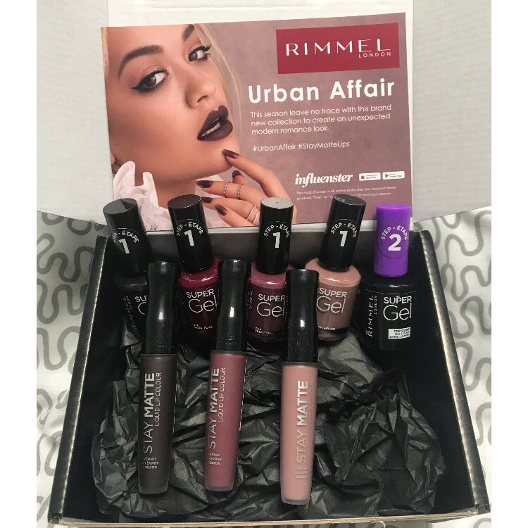 J3sterina's tweet photo. Been loving trying out these products! @influenster @RimmelLondonUK #StayMatteLips #UrbanAffair #complimentary https://t.co/2owSncANCb