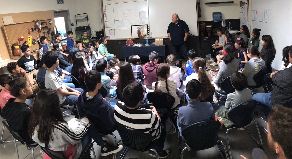 EdrickMac's tweet photo. When you do work that matters, Ss take the project in their own hands and create beautiful work. #HTMCV 6th grade Ss contacted and scheduled our amazing speaker @oneboyswish Thank You Mr. Montaño for sharing your son’s journey and message ❤️ https://t.co/O2FW4F7uwo