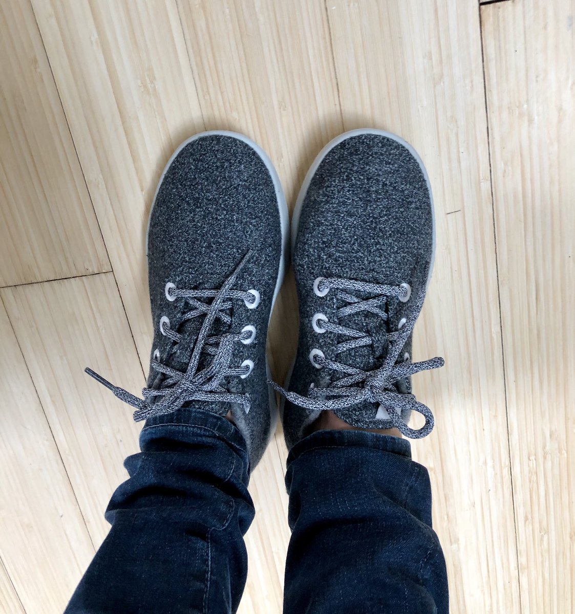 allbirds and jeans