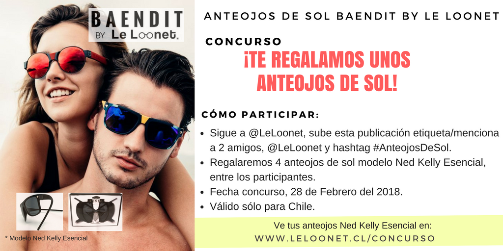 LeLoonet's tweet photo. @prensaok participa por unos anteojos del sol, sigue las instrucciones y serán tuyos!
https://t.co/HfWePsy5q8 
#leloonet #baendit #anteojosdesol #concurso https://t.co/AdWyNCLHc0