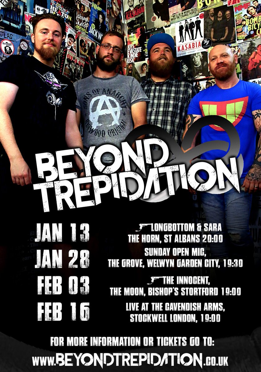 beyondtrepid's tweet photo. Tickets available for our gig next week at the cavendish arms. https://t.co/Fcxli33xAP