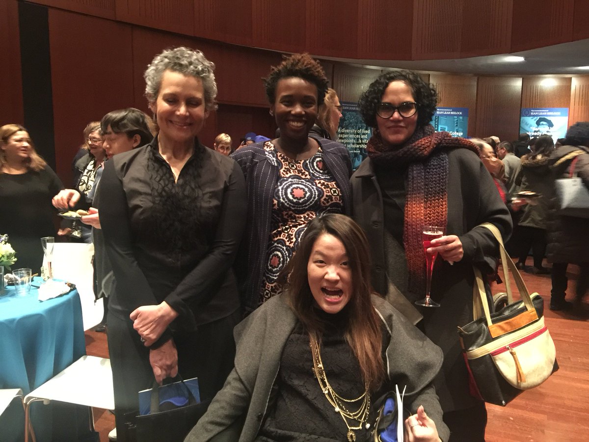 BarnardCollege's tweet photo. Students, alumnae, faculty, staff, and the rest of the Barnard community enjoy a festive reception at #BarnardInauguration https://t.co/isCtEZCNEV