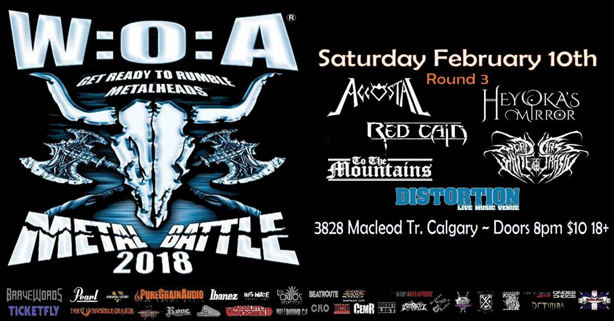 Tomorrow! <a href="/WMBCgy/">WackenMetalBattleCGY</a> Round 3 with <a href="/AccostalMetal/">Accostal</a>, Heyoka's Mirror, <a href="/RedCainArmy/">Red Cain</a>, To The Mountains, and World Class White Trash! facebook.com/events/2035301… #Calgary #yyc #yyclivemusic #yycmusic #musicyyc #yycmetal #metalsceneyyc #theyyscene #yycevents #calgaryevents #wacken #metal