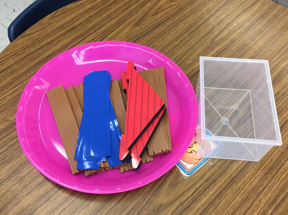 STEM Challenge: Build a roof so water will not get into the house.