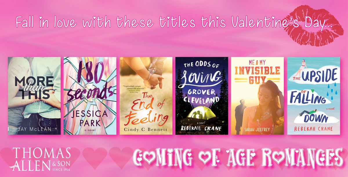 FireflyDist's tweet image. You’re never too old for a great #ComingOfAge #Romance! Today for our #ValentinesDay picks we’re sharing some of our favourite #YoungAdult &amp;amp; #NewAdult romance titles! Which one are you the most excited for? 😍