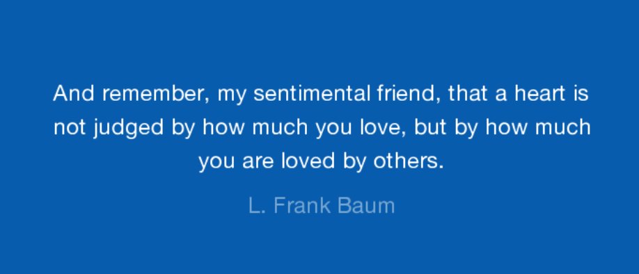 She sang from the heart!