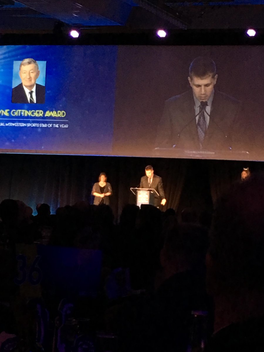2026USAGames's tweet photo. Congratulations to #2018USAGames ambassador, Colton Schmidt, for being honored with the Wayne Gittinger Award at the @SeattleSC's 83rd Annual Sports Star of the Year Awards last night! #83SSY #RiseWithUs https://t.co/oRRPvi2vLN