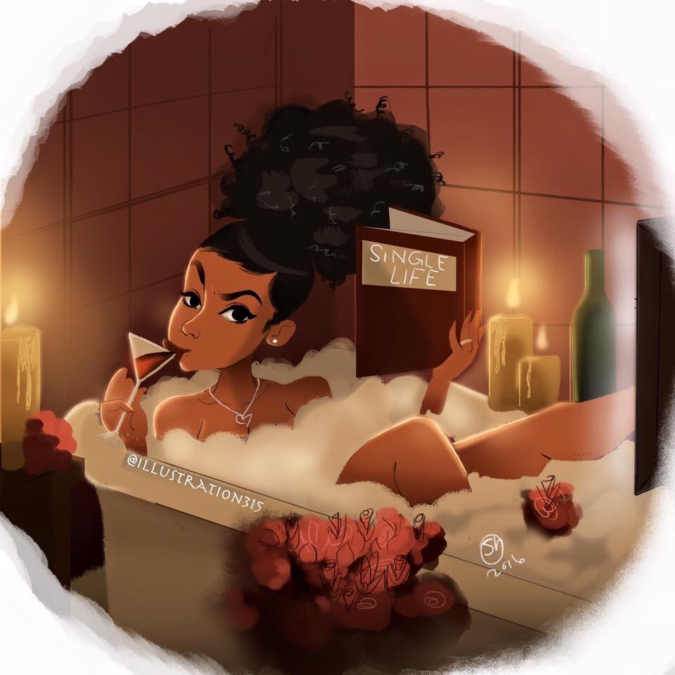 Paperbacks_Plus's tweet photo. It’s okay to stay in on a #Friday night. (And #Saturday night, too.)
“#Single #Life” by Sevelle the #Artist https://t.co/hdU0RzVfhi
#reader #books #literaryart #booklover #blackart #glassofwine #singlelife #hotbath #relaxation #Fridaynight #beautifulreader #introvert #solitude https://t.co/9ViztEDm0E