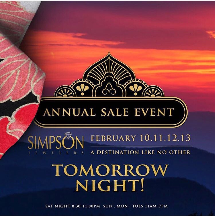 SUTRAJEWELS's tweet photo. SUTRA TRUNK SHOW &amp; guest designer event at #SimpsomJewelers in #Brooklyn #NYC. Tomorrow - Tues 💎📿��✨💍 https://t.co/i2hC3xfxYo
