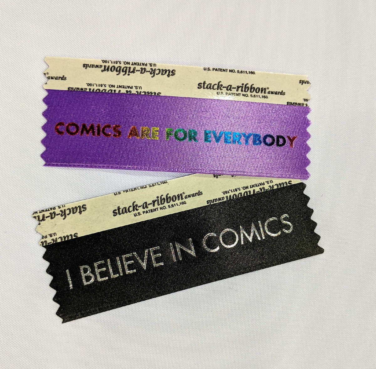 ImageComics's tweet photo. #alamw18: Image Comics is ready for ALA MidWinter! We've got signings & panels all weekend, so come say hi—and snag a ribbon for your badge while you're at it :) https://t.co/LY0cVvhDLn