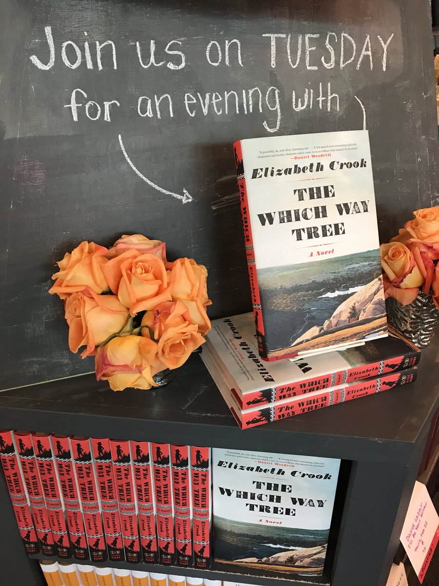 BrazosBookstore's tweet photo. Which way? This way! Join us for a spectacular author event with #ElizabethCrook! Her book #TheWhichWayTree is one of @Tex_Ulysses favorites! https://t.co/4entG8faPe