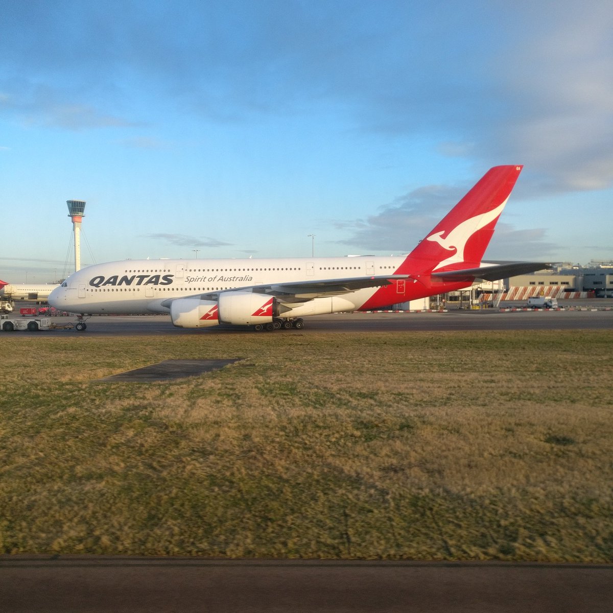 Bold, distinctive and representative of its origins. Qantas has perhaps the best airline branding in the world. As seen at London Heathrow last week.