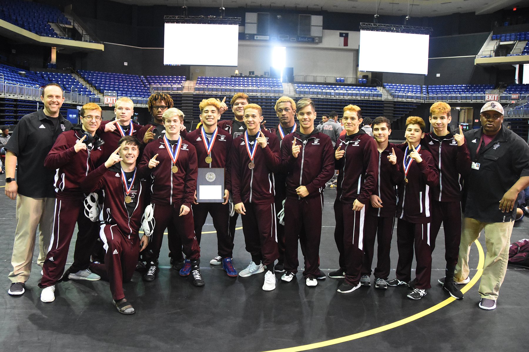 Cy-Fair HS Wrestling on Twitter: "Boys district champions ...