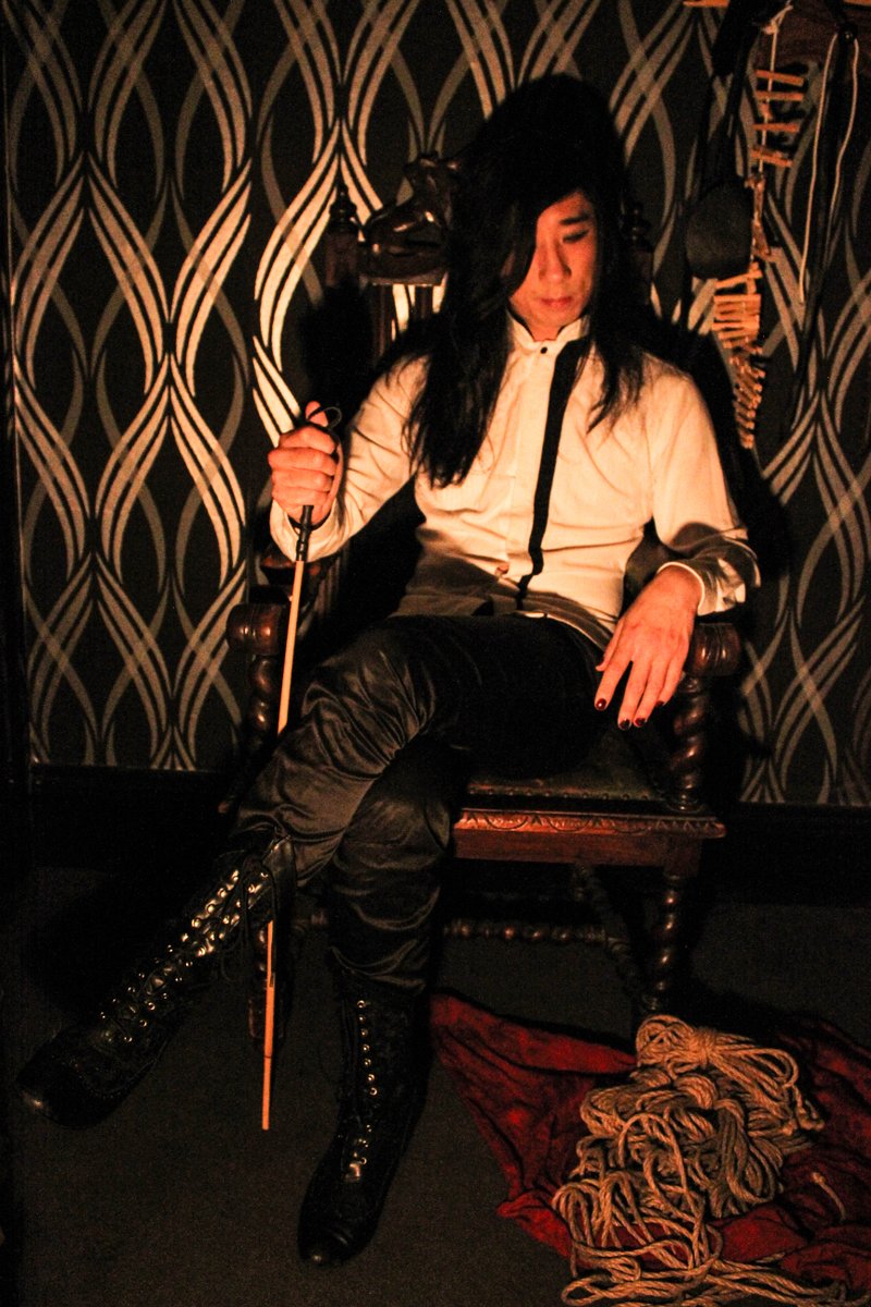JaidenLillith's tweet photo. "Take my hand, walk through fire for me, on command." Do you dare to do what it takes to satisfy Me? #shibari #impact #roleplay #spanking #caning #interrogation #genitorture #electroplay #edgeplay https://t.co/CdO4ezgCz4