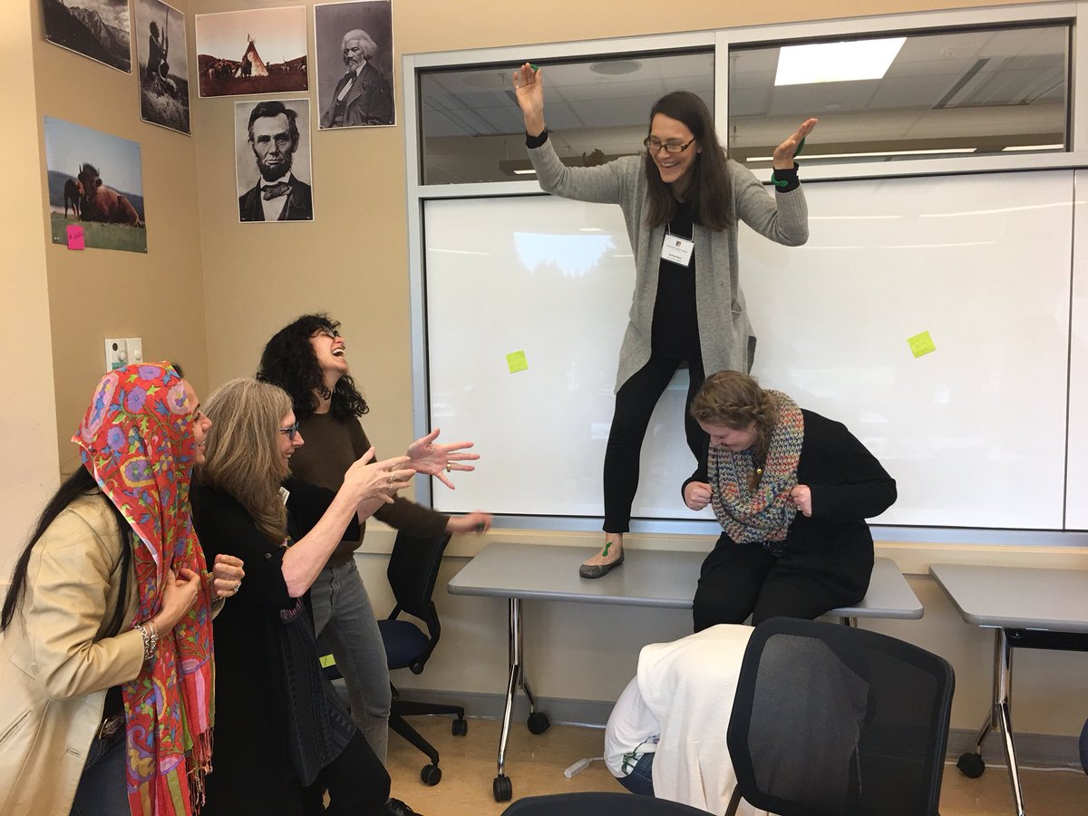 amyburvall's tweet photo. Loved my group for my 3 hr @IntentionBook workshop at #ISABC18 ... here is #tableauxrepreaux #intentionTableaux https://t.co/4wnWIU8jxM