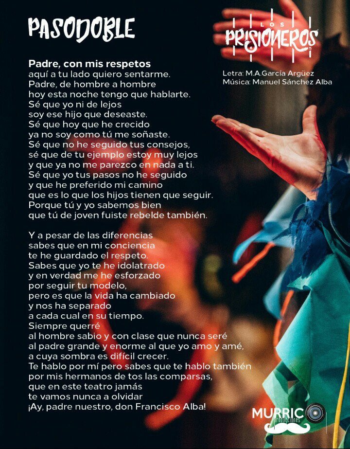 Con este homenaje de #LosPrisioneros a #PacoAlba muero yo!! <a href="/SubielaAngel/">Angel Subiela</a> <a href="/rafataleguilla/">𝐑𝐚𝐟𝐚 𝐓𝐚𝐥𝐞𝐠𝐮𝐢𝐥𝐥𝐚</a> #COAC2018Final