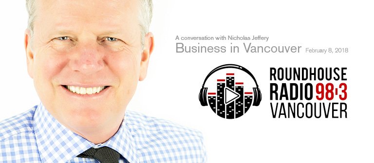 UniserveHelp's tweet image. Check out our CEO Nicholas Jeffery on @BIVnews&apos;s @Roundhouse983 show talking about the #smartcitieschallenge and the joint bid by @CityofVancouver and @CityofSurrey! #smartcity #Uniserve ow.ly/Juz430ijEI8