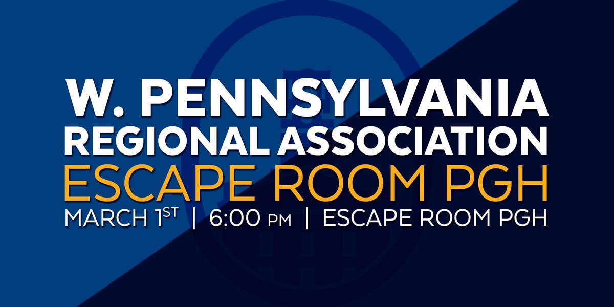 Western PA alums — your fellow alumni &amp; friends need your help to break out of <a href="/EscapeRoomPGH/">Escape Room PGH</a>! Discover clues, crack codes, &amp; solve puzzles with the Western Pennsylvania Regional association on March 1 at 6 pm

Learn more and register for a night of fun 👉 bit.ly/MC_WPA3-1