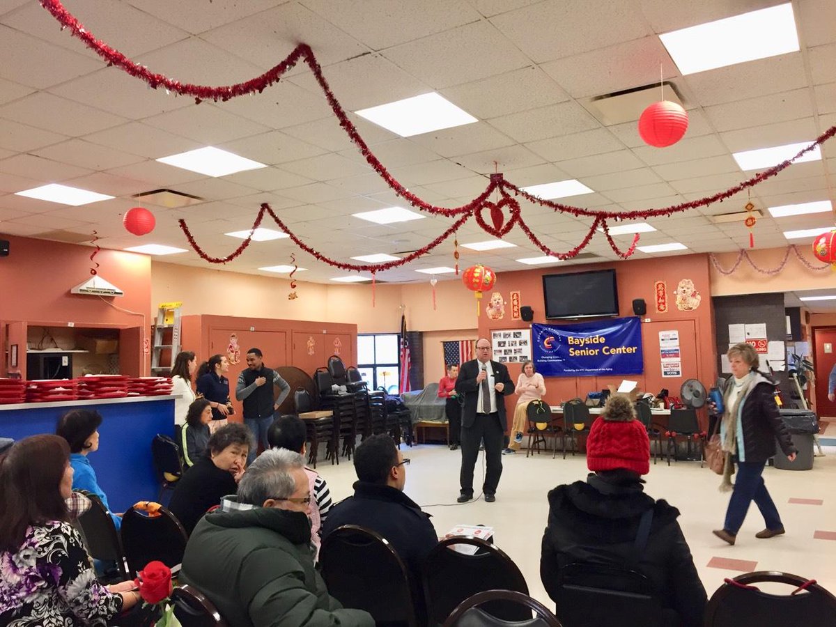 BarryGrodenchik's tweet photo. Thank you @NYCFinance for being at the Bayside Senior Center today to help ensure that our senior citizens and veterans are getting the property tax and rent increase exemptions they are entitled to. https://t.co/2NCjRjswrJ